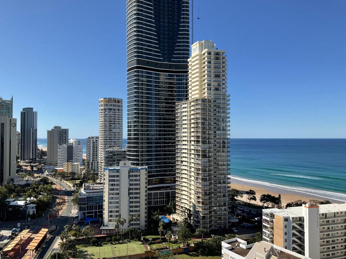 High Floor Ocean View At Surfers Paradise - Hotel Studio Gold Coast Buitenkant foto